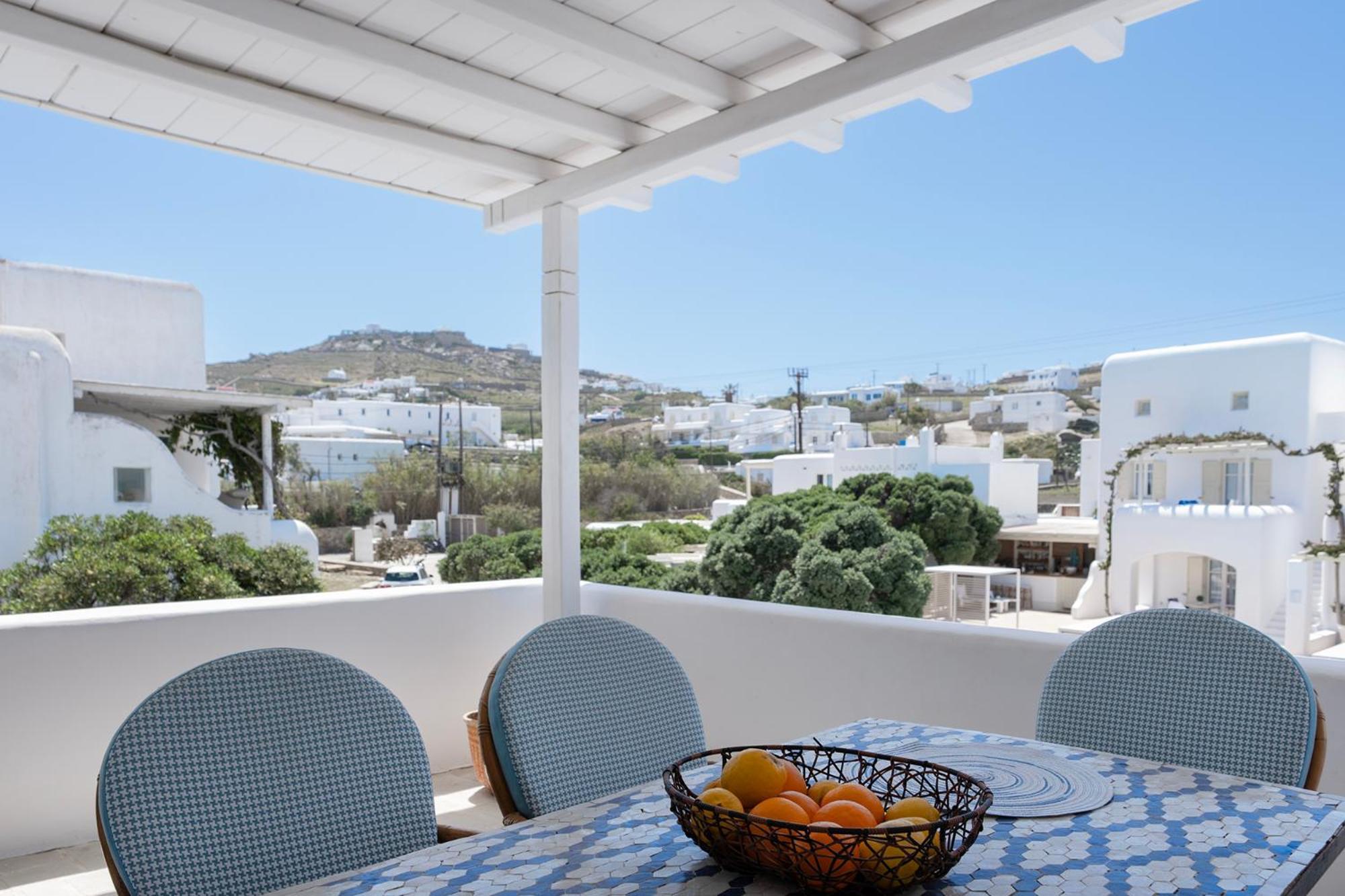 אורנוס Mykonian Style W Shared Pool Houses & Nighttime Security Guard מראה חיצוני תמונה